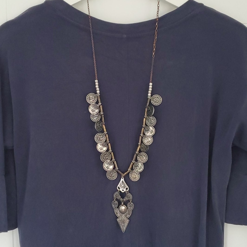 Free People coin necklace